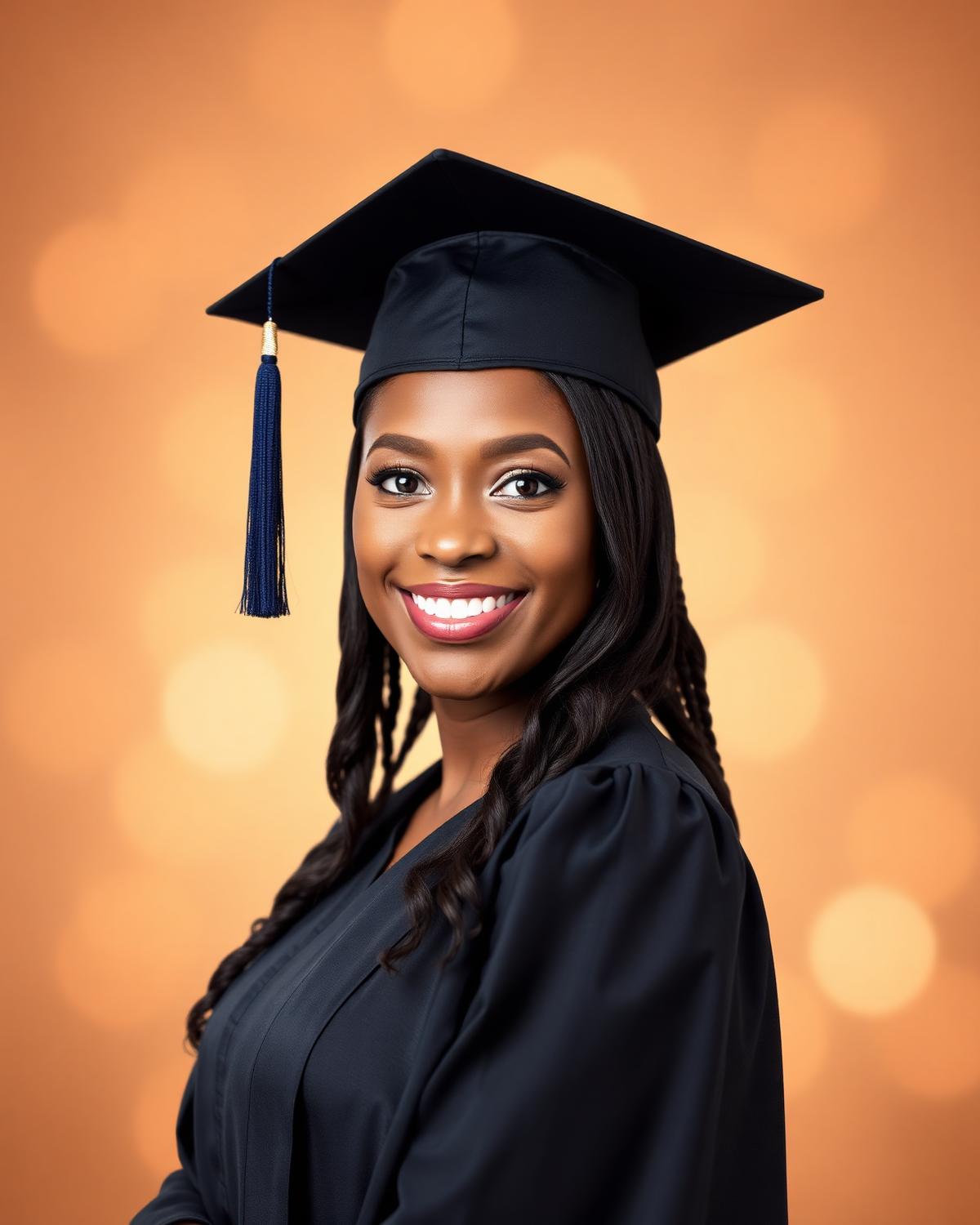 Graduation portrait